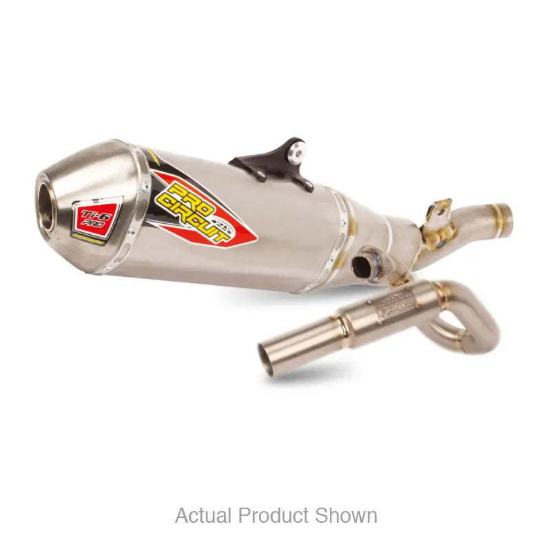 Pro Circuit Ti-6 BC Pro Titanium Exhaust System with Titanium End Cap