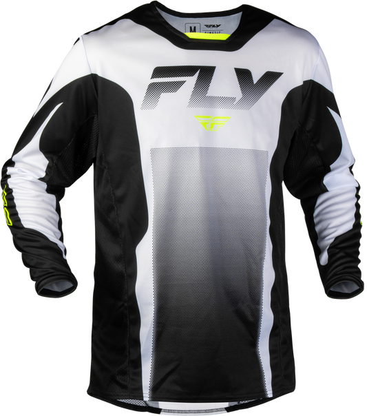 Kinetic Fade Jersey White/Black/Hi Vis 2x