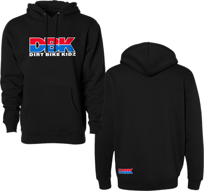 DBK Ride Hoodie for Youth in Black, Small - Comfortable Cotton-Poly Blend