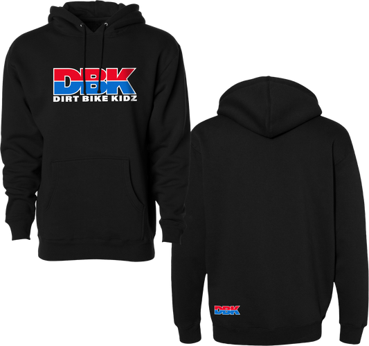 DBK Ride Hoodie for Youth in Black, Small - Comfortable Cotton-Poly Blend