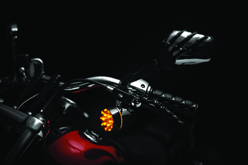Kuryakyn Zombie Levers for Harley-Davidson XL Models - Gloss Black, Part Number kur1092