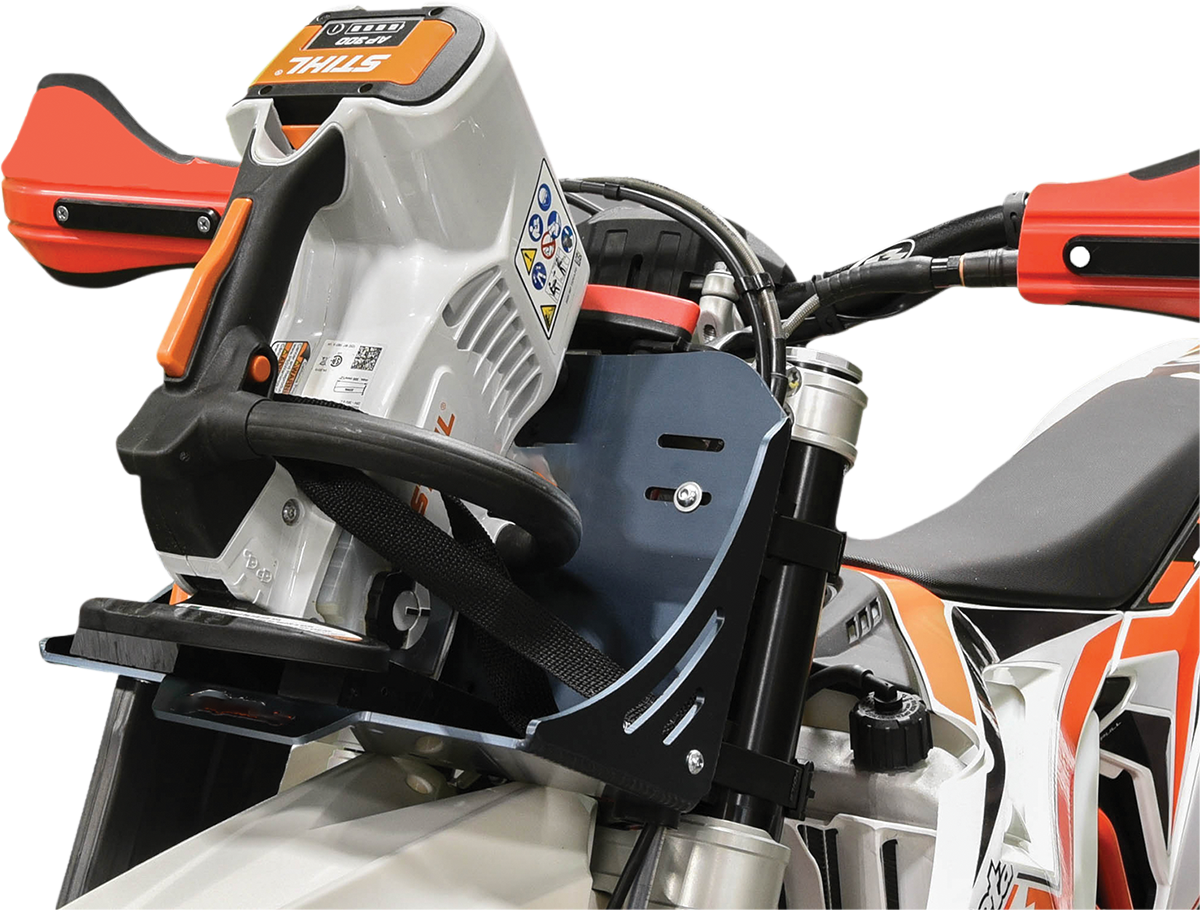 Moose Offroad Chainsaw Holder 25CHAINSAW MNT - Durable Mount for Dirt Bikes and Chainsaws