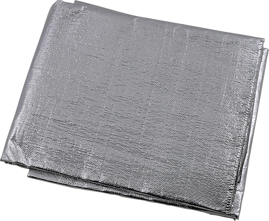 MOOSE Offroad Heat Shield 401-1336 - 36 x 36 inches Aluminum-Coated Fiberglass with Adhesive Backing
