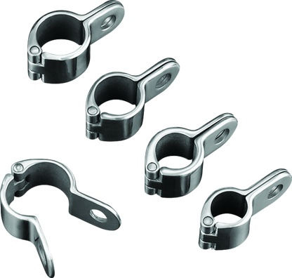 Kuryakyn Magnum Quick Clamp 1-1/2 inch Chrome - Durable Stainless Steel PowerSports Clamp