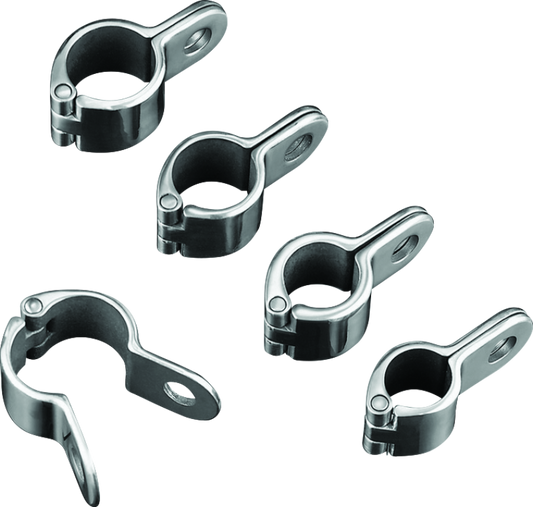 Kuryakyn Magnum Quick Clamp 1-1/2 inch Chrome - Durable Stainless Steel PowerSports Clamp