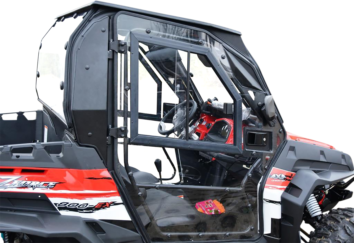 MOOSE OFFROAD Complete Cab Enclosure for CF Moto 7010 – Durable Safety Glass and Polycarbonate Components