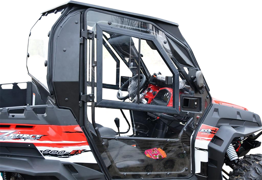 MOOSE OFFROAD Complete Cab Enclosure for CF Moto 7010 – Durable Safety Glass and Polycarbonate Components