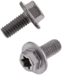 BOLT Euro Torx Large Flange Bolt 6x.1.0x12mm - Pack of 10