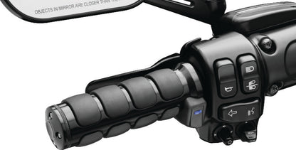 Kuryakyn Heated ISO Grips Throttle-By-Wire Gloss Black – Stay Warm on Cold Rides