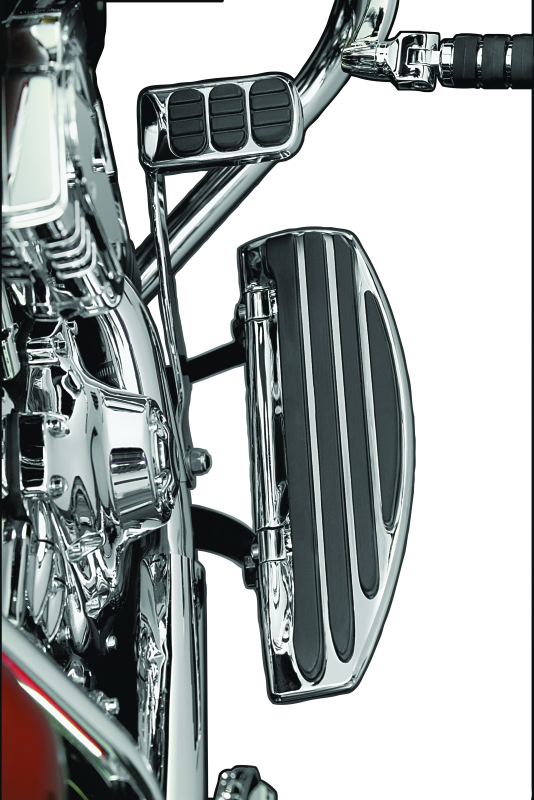 Kuryakyn Running Board Extensions for 92-08 Harley-Davidson Touring Models - Part Number KUR450