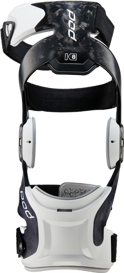 POD K8 3.0 Carbon Knee Brace for Right Leg, Small - Innovative Support with Impact Protection