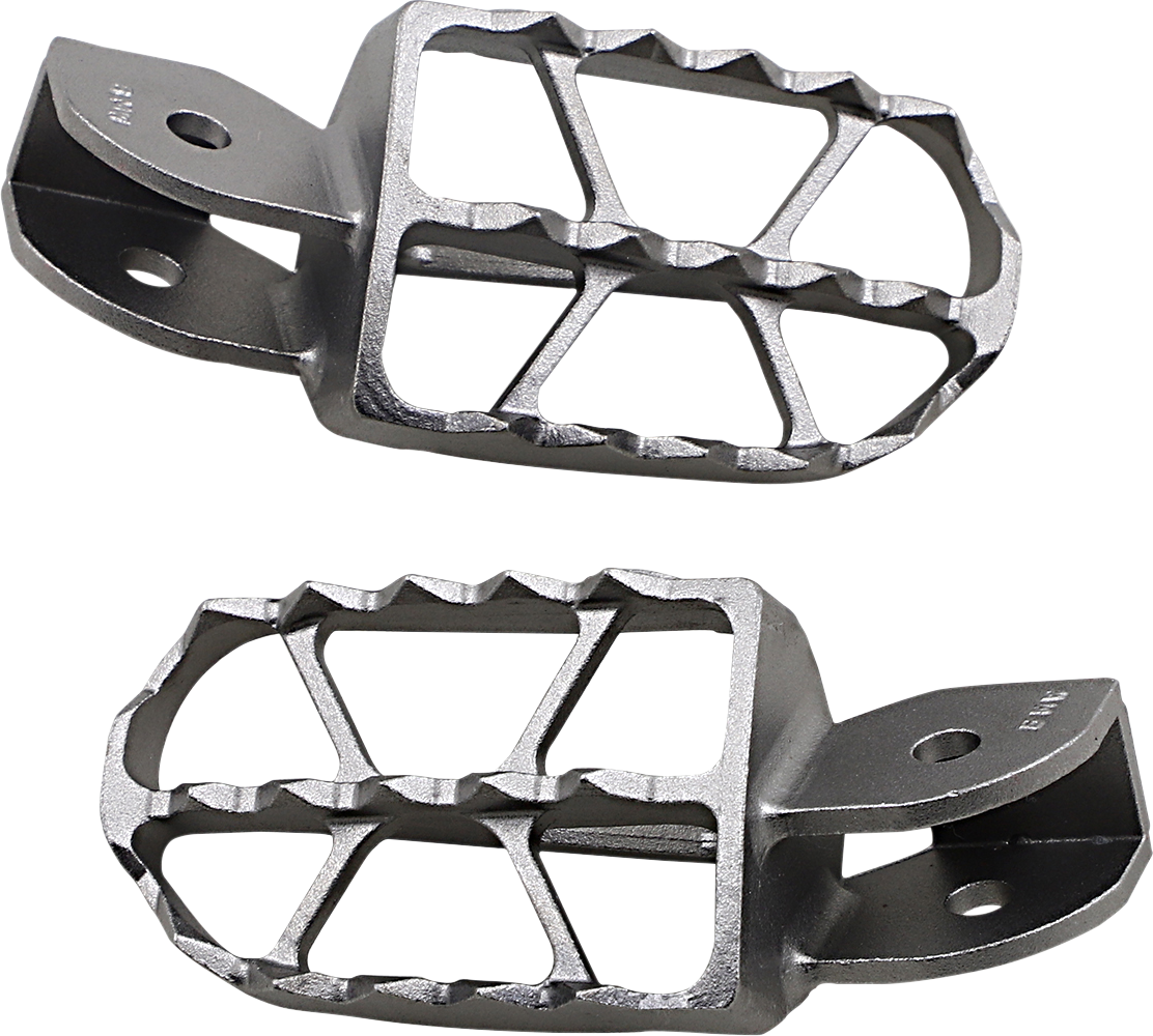 MOOSE OFFROAD ND Series Foot Pegs for BMW NDBMW - 17-4 Stainless Steel, 90 mm Long Platform