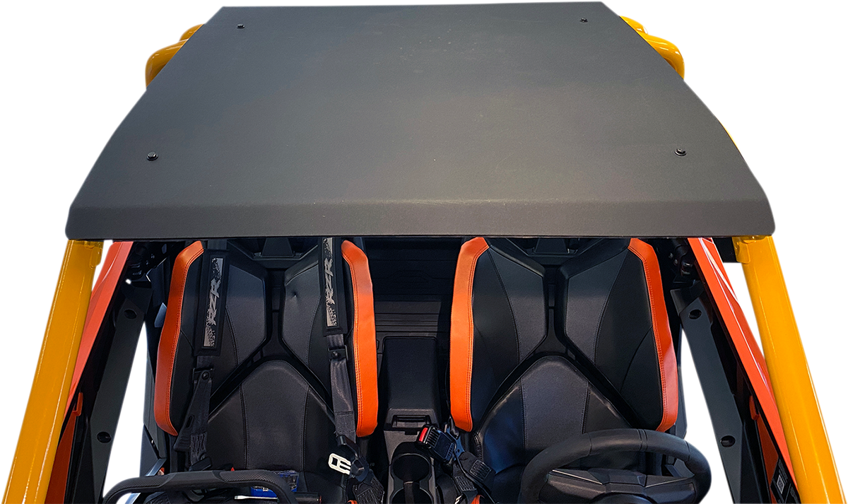 Moose Offroad V000219-11056M UTV Roof – One-Piece Polyethylene with Molded-in Cargo Tray and Drains