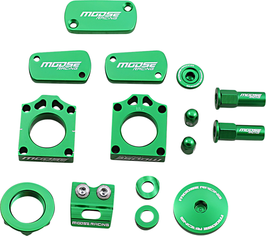 MOOSE OFFROAD Bling Pack - Green for Kawasaki KX450/X - Part M57-2004GN