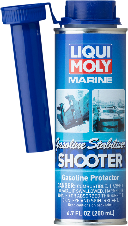 LIQUI MOLY Marine Fuel Stabilizer Additive - 200ml 25100 for 2-Stroke and 4-Stroke Engines