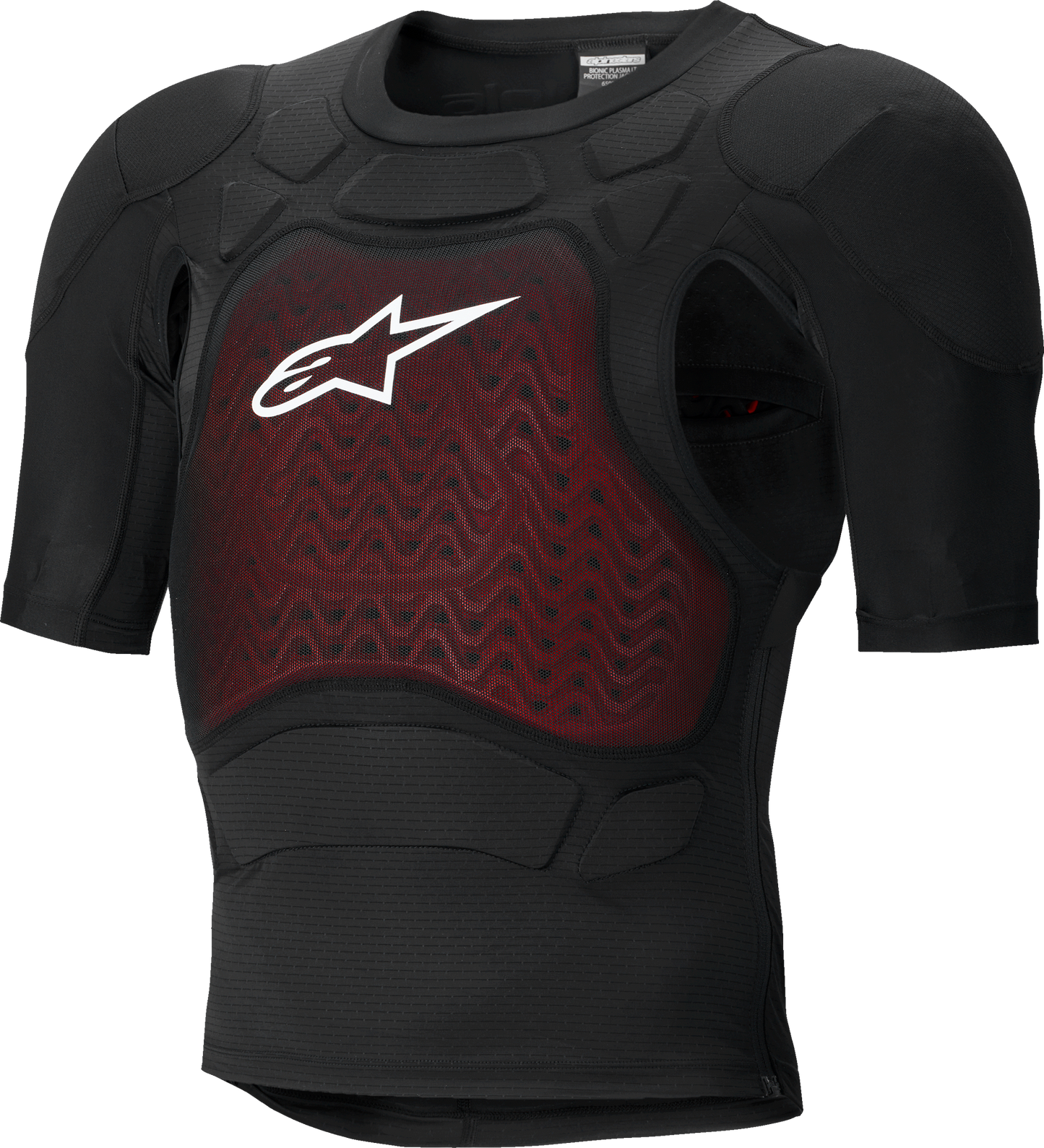 ALPINESTARS BIONIC PLASMA LT PROTC JKT SS BLACK/WHITE 2X