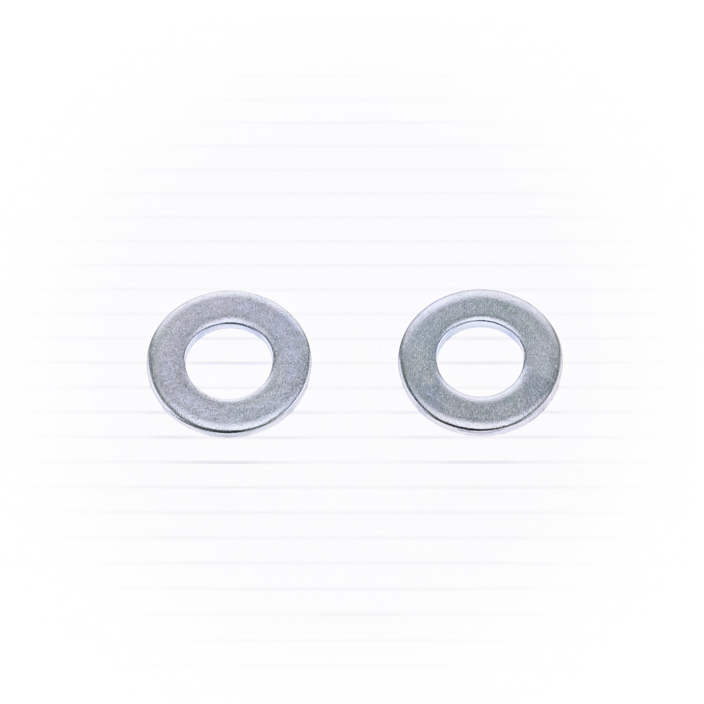 BOLT Flat Washers 10mm, Pack of 10 - Durable Steel Construction for Mechanical and Electrical Applications