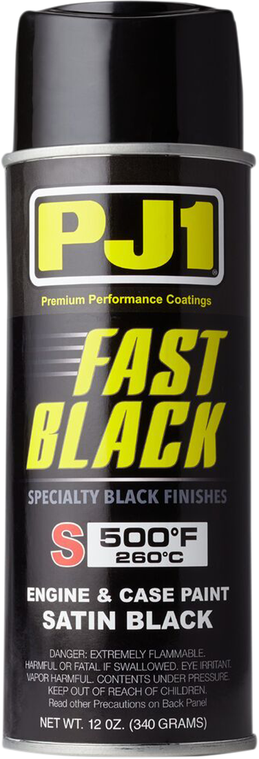 PJ1/VHT High-Temperature Paint - Satin Black - 12 oz. net wt. - Aerosol 16-SAT