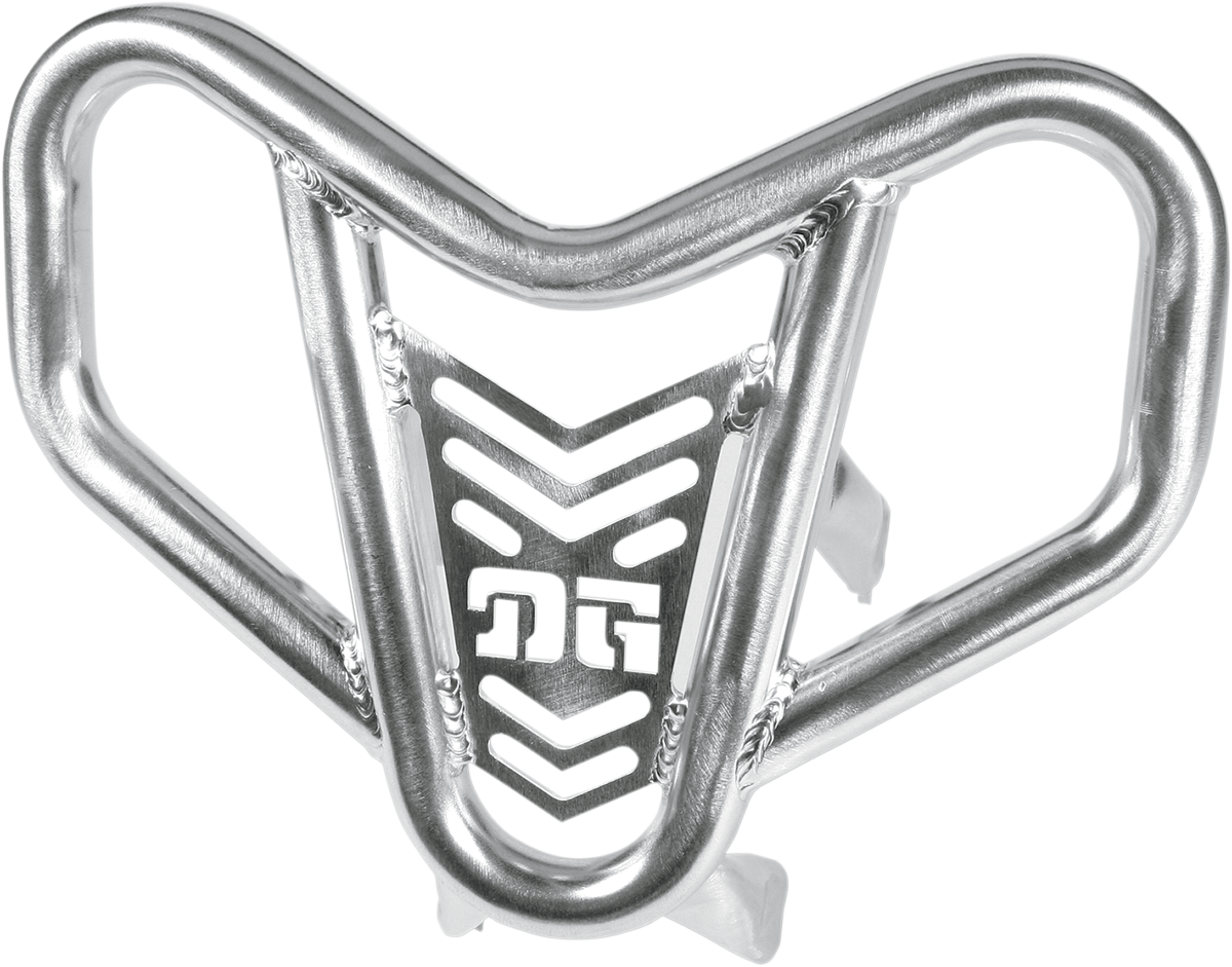DG Performance V-Pro™ Front Bumper for Honda TRX (2004-2014) - Aluminum Alloy Silver