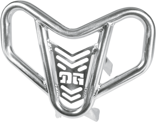 DG Performance V-Pro™ Front Bumper for Honda TRX (2004-2014) - Aluminum Alloy Silver