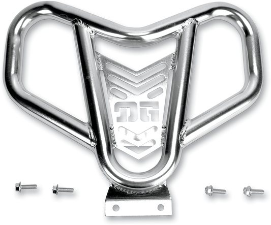 DG Performance V-Pro™ Front Bumper for Yamaha Raptor '06-'18 - Silver (Part #554-4180)