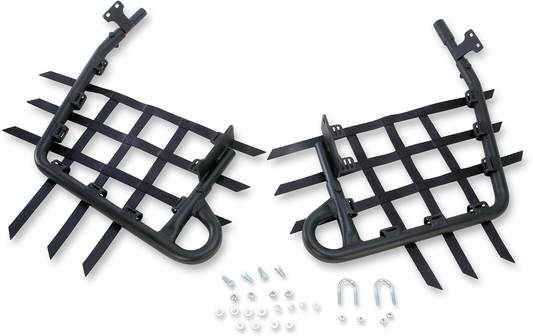 DG Performance YFZ Nerf Bars Black/Black 60-4450X for Yamaha 2004-2009