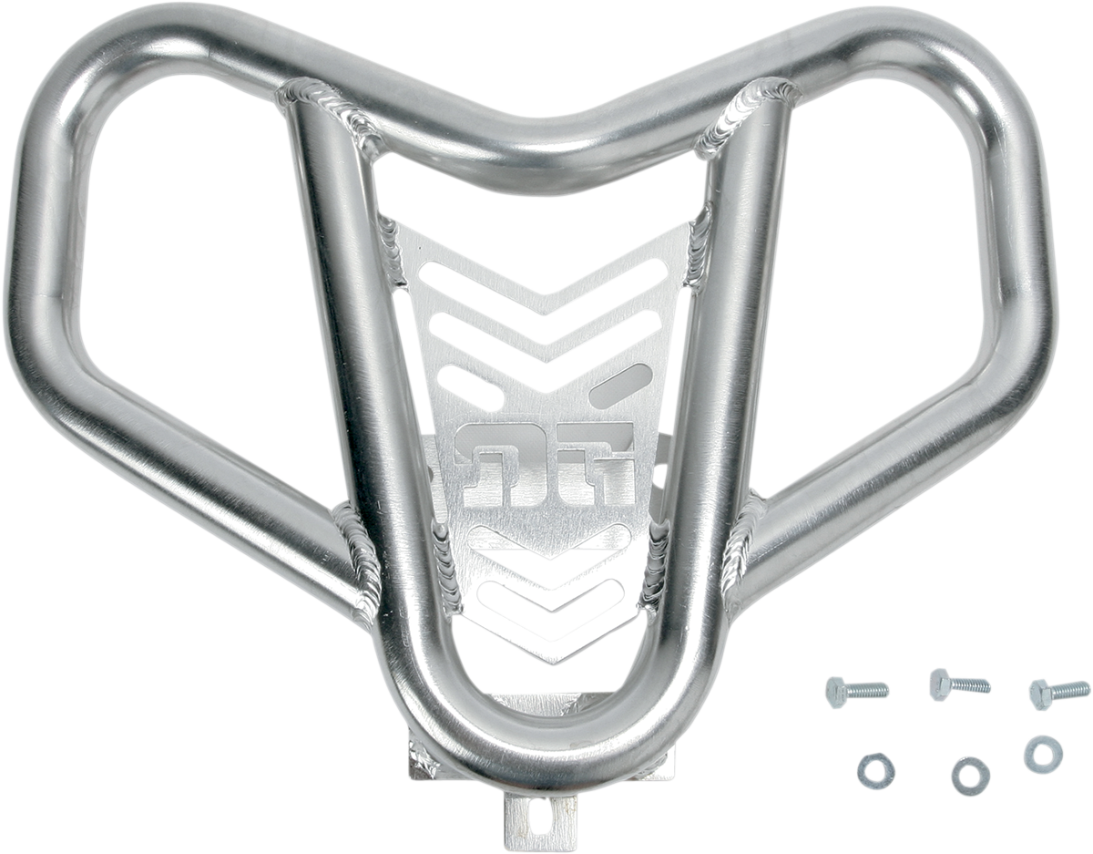 DG Performance V-Pro™ Front Bumper for Honda TRX 2008 - Aluminum Alloy Silver Part 554-2700
