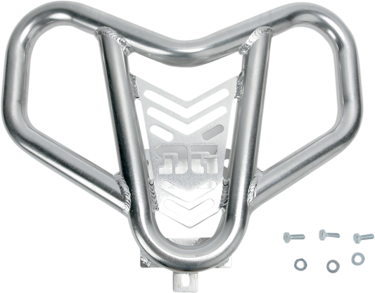 DG Performance V-Pro™ Front Bumper for Honda TRX 2008 - Aluminum Alloy Silver Part 554-2700