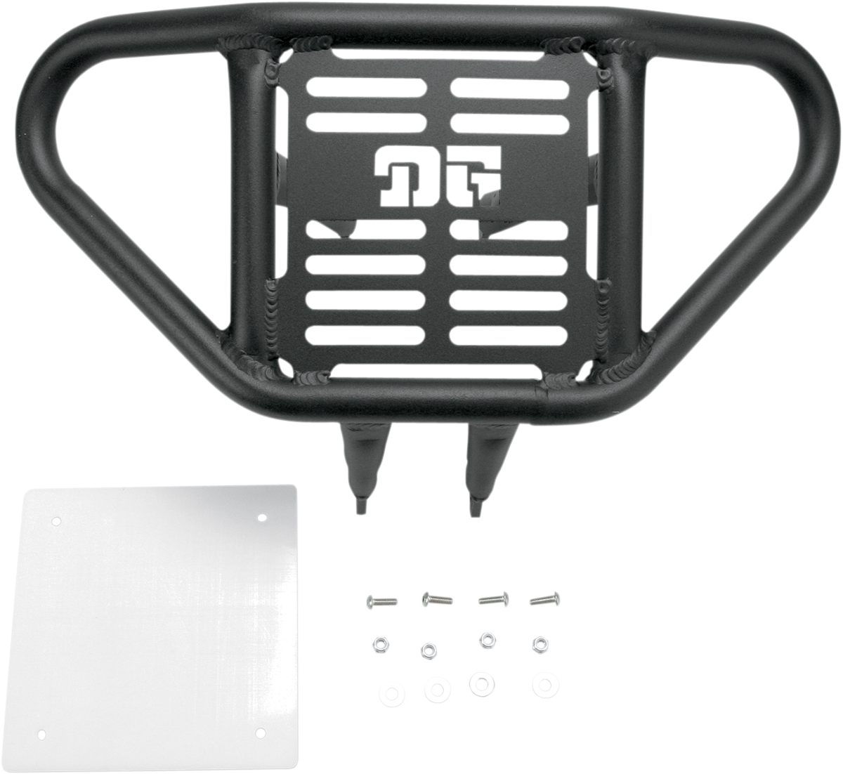DG PERFORMANCE National Series II Front Bumper for Yamaha YFZ - Black (Part #555-4509X)