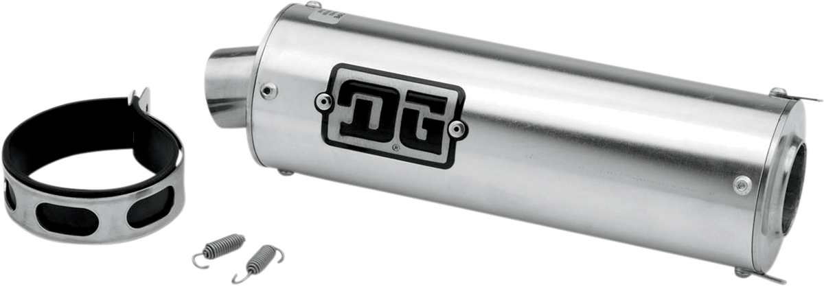 DG Performance Universal 4-Stroke Muffler Round Model 02-9000