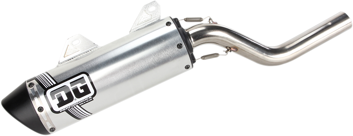 DG Performance V2™ Slip-On Exhaust 071-8650 - Lightweight Stainless Steel and Aluminum Construction