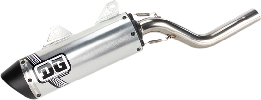 DG Performance V2™ Slip-On Exhaust 071-8650 - Lightweight Stainless Steel and Aluminum Construction