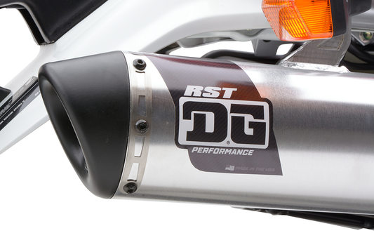 DG Performance RST Dual Sport Slip-On Muffler for XR650L - Part Number 091-2670