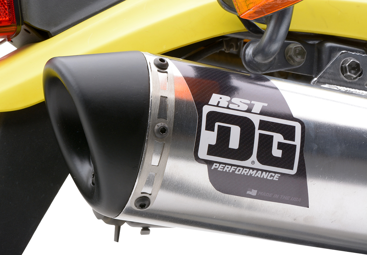 DG Performance RST Dual Sport Slip-On Muffler for Suzuki DR650SE – Part No. 091-6500