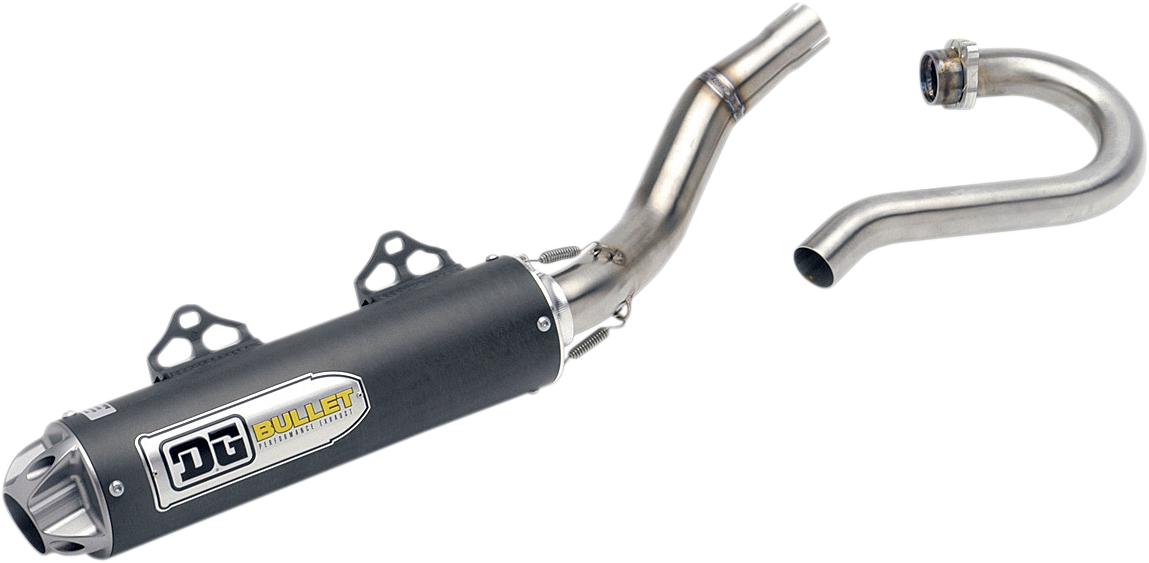 DG Performance Bullet Complete Exhaust 105-4160 for Off-Rroad Motorcycles