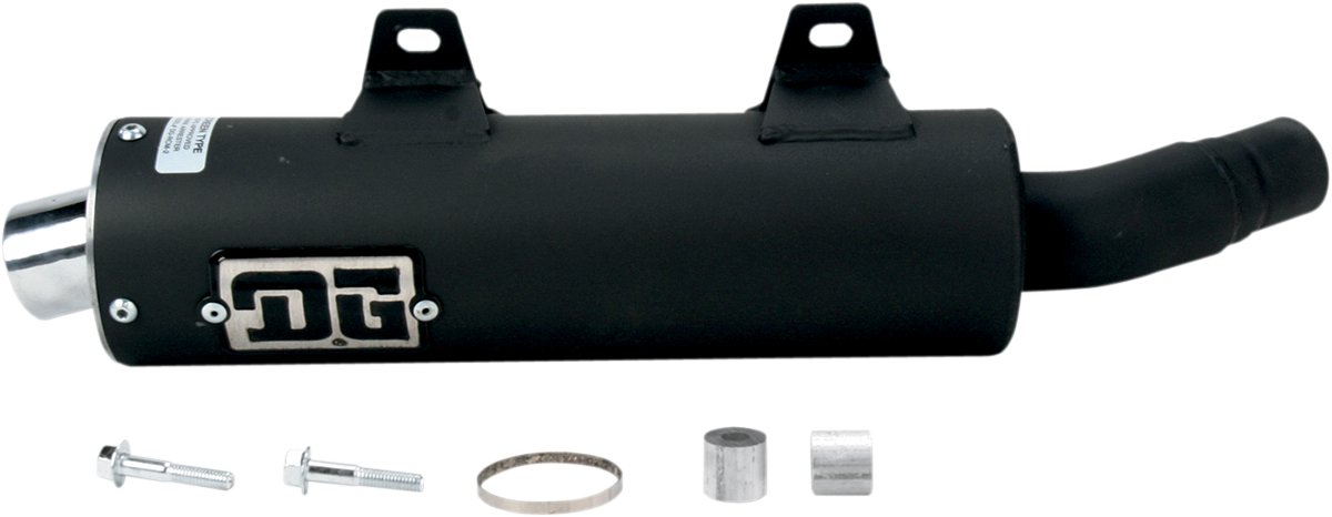DG Performance RCM II Slip-On Exhaust 051-4150 for Enhanced Power and Torque