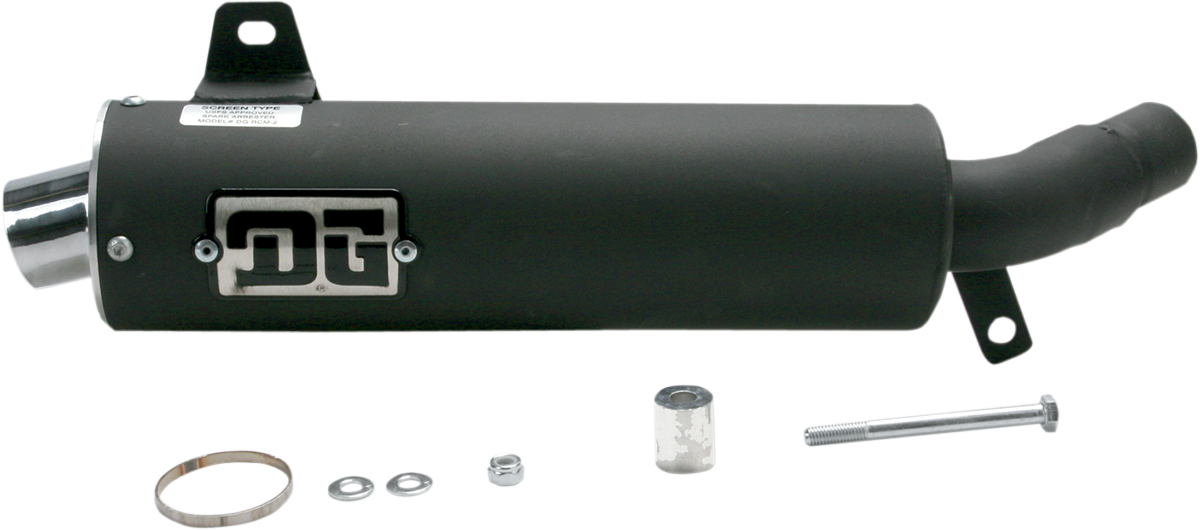 DG Performance RCM II Slip-On Exhaust Part 051-2145 for Enhanced Power and Durability