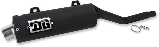 DG Performance RCM II Slip-On Exhaust Part 051-2110 for Enhanced Power and Durability