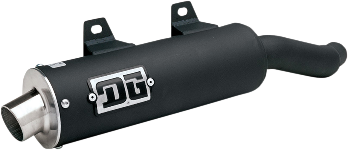 DG Performance RCM II Slip-On Exhaust 051-7570 for Enhanced Power and Quiet Operation