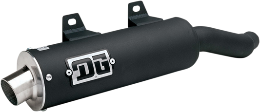 DG Performance RCM II Slip-On Exhaust Part 051-7800 for Enhanced Power and Quiet Operation