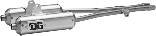 DG Performance Type II Silencer 20-4311 for ATV and Motorcycle Exhausts