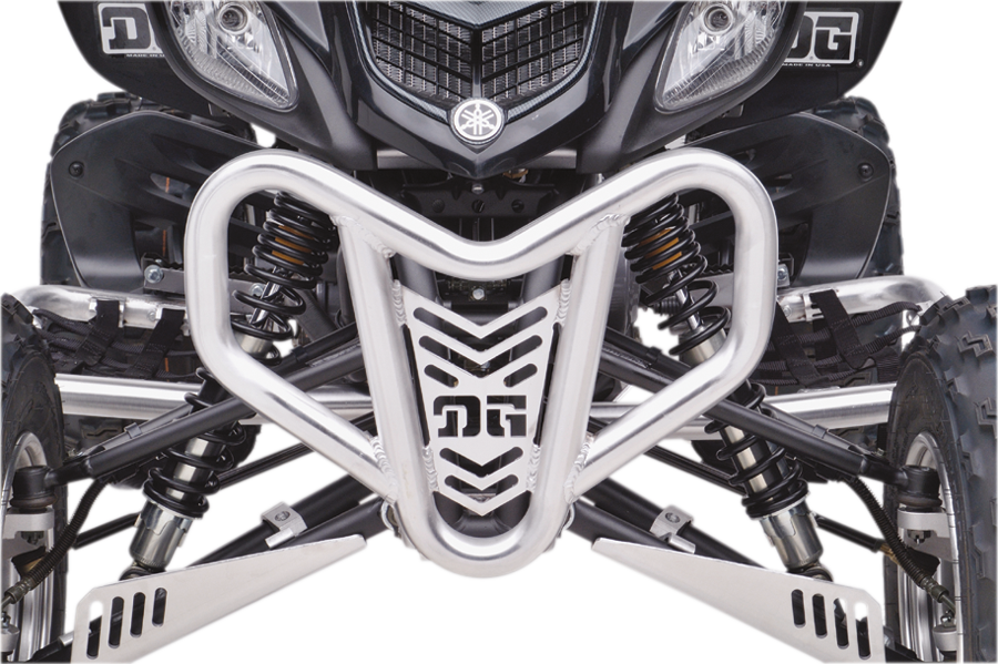 DG Performance V-Pro™ Front Bumper for Yamaha Raptor '01-'05 - Silver, Part #554-4150
