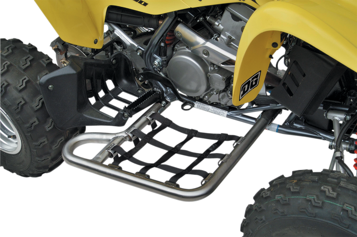 DG Performance KFX/Suzuki Nerf Bars - Natural/Black Part 60-6405