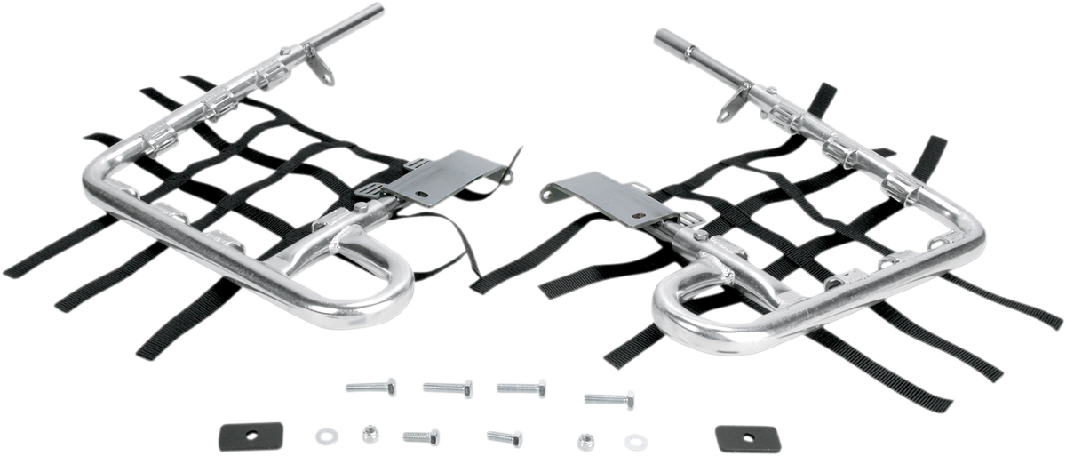 DG Performance Kawasaki KSV Nerf Bars - Natural and Black Finish, Part Number 60-8370