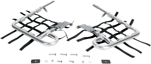 DG Performance Kawasaki KSV Nerf Bars - Natural and Black Finish, Part Number 60-8370
