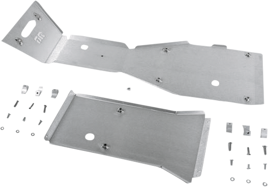 DG Performance Full Skid Plate for Yamaha Grizzly 67-4445 - Heavy-Duty Aluminum Protection