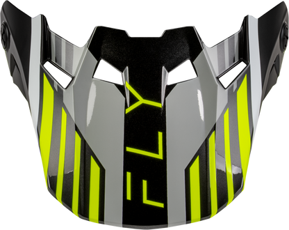 Formula Cc Strike Visor Grey/Black/Hi Vis Md/Lg