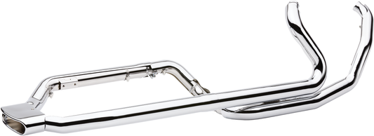 POWERPORT DUAL HEADPIPES CHROME FLH/FLT 09-16