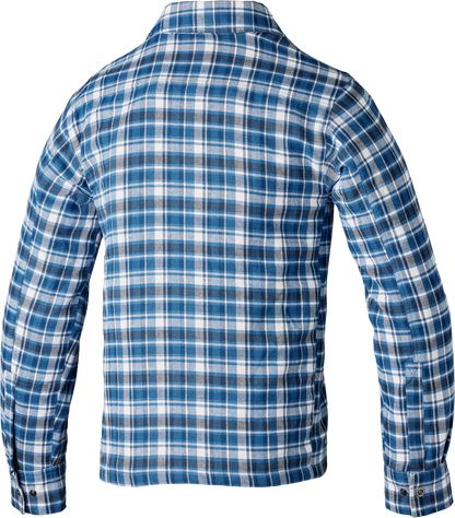RST Lumberjack CE Shirt Blue/Grey Check - Level 1 Armor Protection