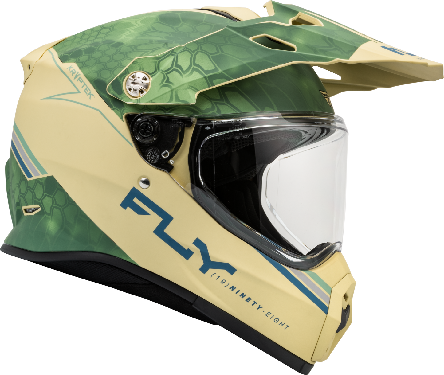 Fly Racing Trekker Kryptek Conceal Helmet Matte Tan/Sage/Black Medium